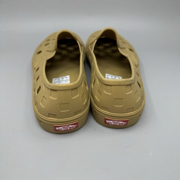 Vans UA Slip-On TRK Shoes Mens Size 11 Rubber Clogs Waterproof Brown New main image 6